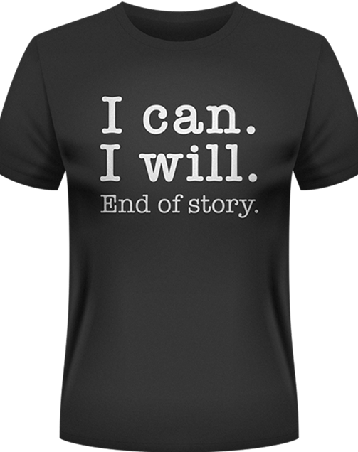 I Can. I Will.